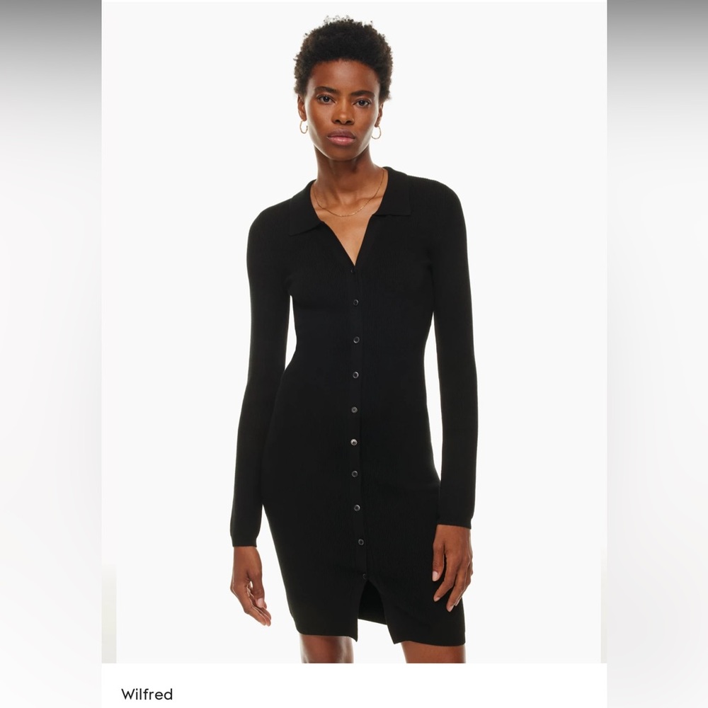 WILFRED COVE DRESS IN BLACK